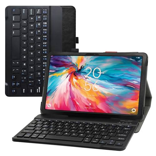 JRTAL TCL TAB 10 NXTPAPER 5G �P�[�X 9199S�p�A�v���~�A���r�[�K��PU���U�[�A���O���\�ȃL�[�{�[�h�X�^���h�J�o�[�t�� 10.4�C���` TCL TAB 10 NXTPAPER 5G �^�u���b�g�P�[�X 9199S�p�A���b�h