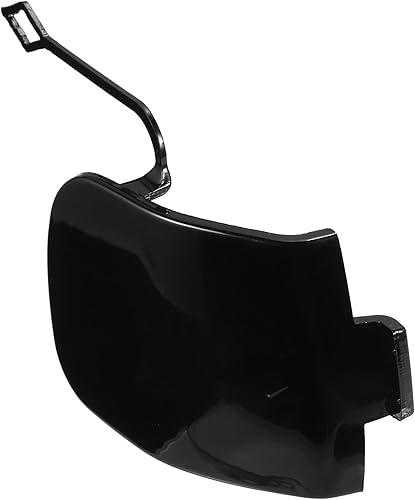 Tapa de gancho de remolque de automóvil compatible con Mini Cooper 2014-2018, parachoques delantero negro de plástico duradero