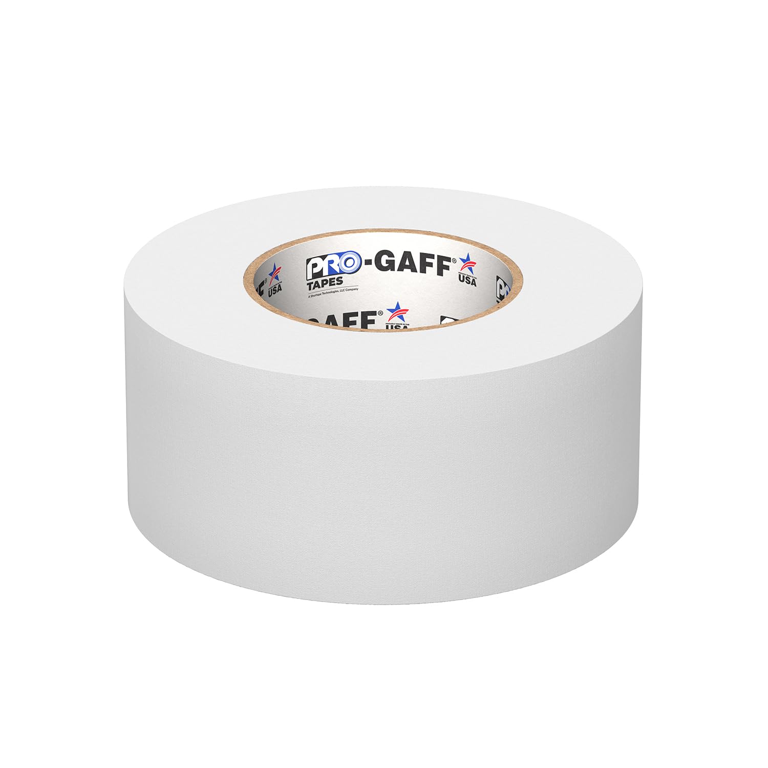 ProTapes 840178016263 Pro Gaff Premium Reinigungstuch matt Gaffers Tape mit Gummi Kleber, 11 Mil Dick, 55 YD. Länge, 7,6 cm Breite, weiß (16 Stück)