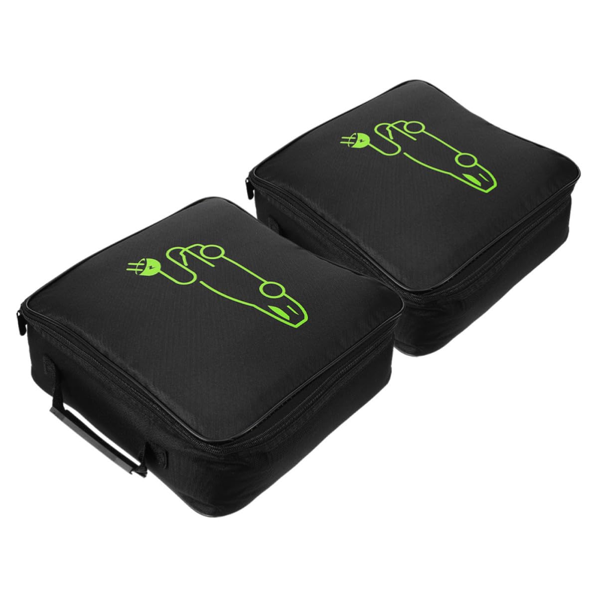 iplusmile Bolsa Organizadora de Cables para Coche, 2 Piezas, Gran Capacidad, de Tela Oxford y Algodón, Adecuado para Mantener Ordenado el Maletero