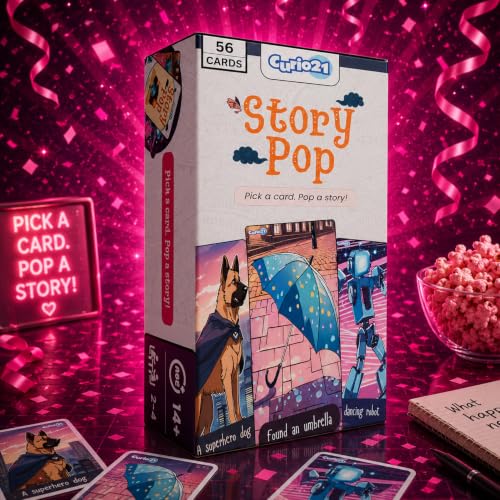 Image of Story Pop - Storytelling Card Game for Kids, Families & Adults | Perfect Ice-Breaker for Parties | Boosts Imagination & Creative Thinking | Fun & Educational Gift for Ages 14+