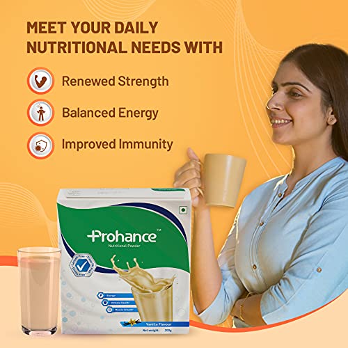 Prohance Nutrition And Food - 200 G (Vanilla), Powder,Pack of 1 - Image 7 thumbnail