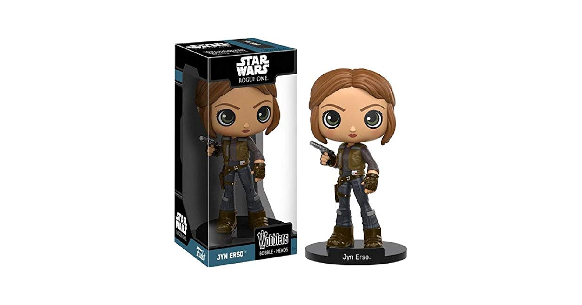アクタージュ　POP Amazon.com: Funko Wobbler: Star Wars Rogue One - Jyn Erso