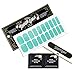 TOUGH GIRLS | Nail Polish Strips | 20 Stylish Strips | Brighter, Thicker, Tougher | Includes Cuticle Stick, Nail File & Nail Wipes (Teal)
