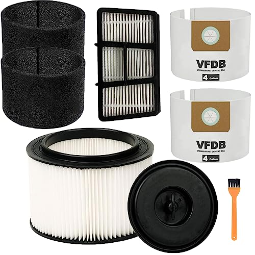 MZY LLC 7 PACK VF408 Replacement Parts for Vacmaster 4 gallon Wet/Dry Vacuum Cleaner, Compare to Part# VF408 & VFHF