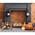 DOEWORKS 17 Inch Small Heavy Duty Indoor/Outdoor Firewood Racks Steel Wood Storage Log Rack Holder