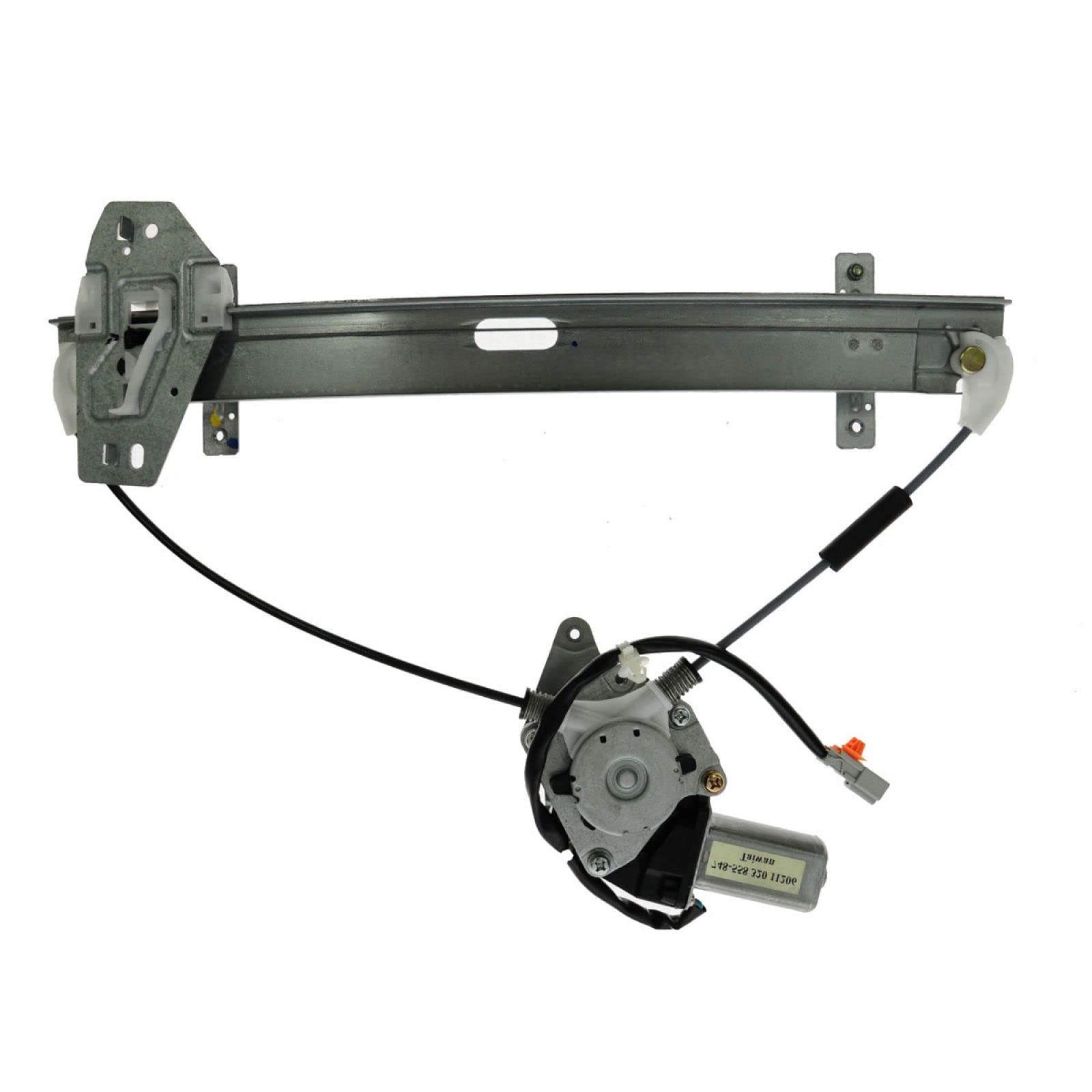 TRQ Rear Right Power Window Regulator &amp; Motor Assembly Passenger Side