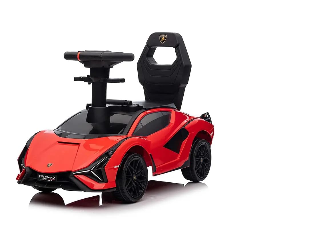 Lamborghini Sian Push Car - Red