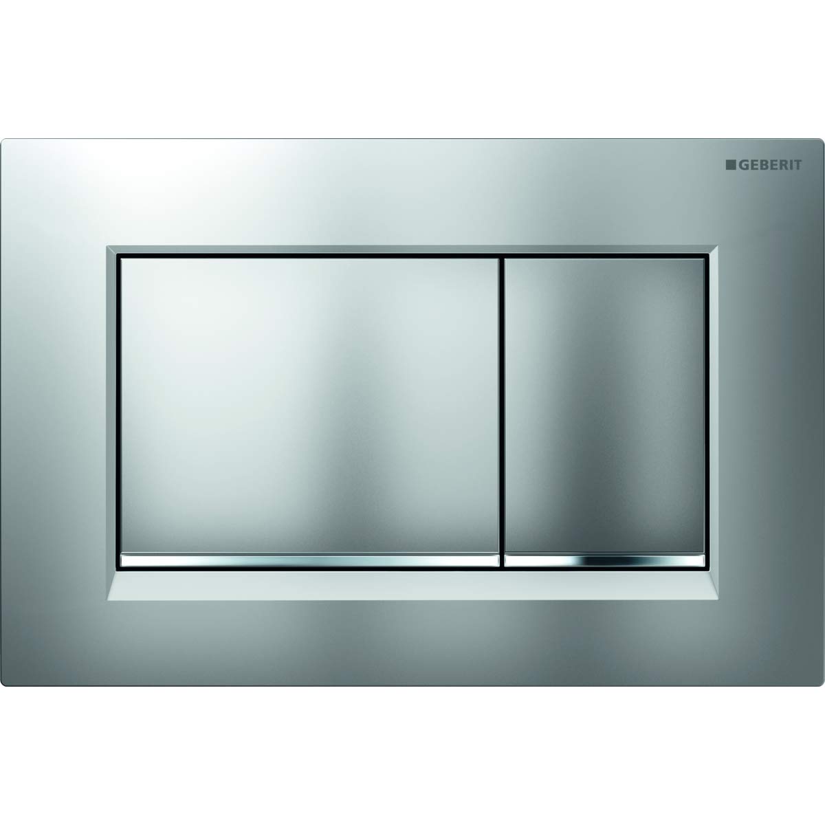 Geberit SIGMA3 0 Revisionsplatte Sigma 30 in matt-chrom, 115883KN1, 1, Sigma 30 - Matt Chrom