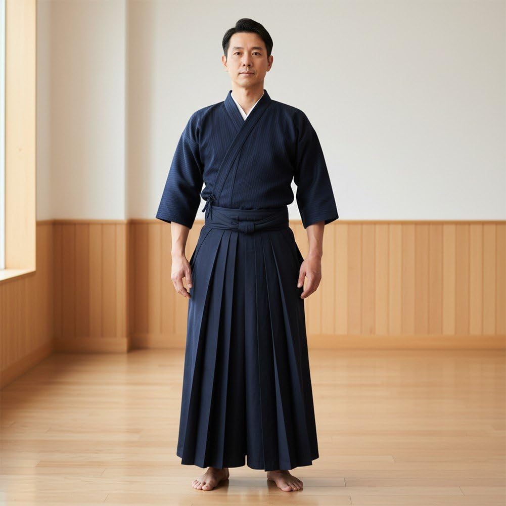Japanische Traditionelle Kendo-Uniformen, 2-teilige Sets, Kampfsportbekleidung, Kendo-Kimono-, Samurai-uniform Für Erwachsene