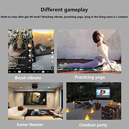 Mini projecteur Home HD 1080P portable pour projeter partout sans installation complexe