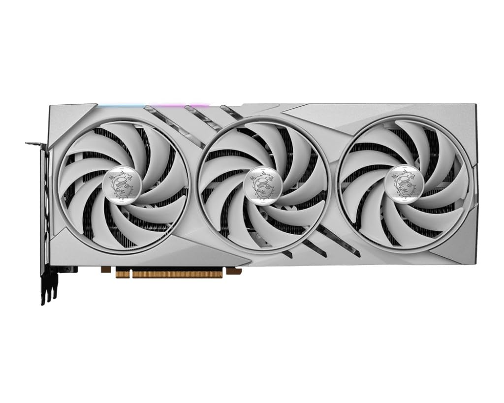 MSI GeForce RTX 4080 16GB Gaming X Slim White, Tarjeta gráfica 16 GB, GDDR6X, DisplayPort x 2 (v1.4a) HDMI x 2 4K@120Hz HDR, 8K@60Hz HDR, tasa de refresco Variable, PCI Express Gen 4