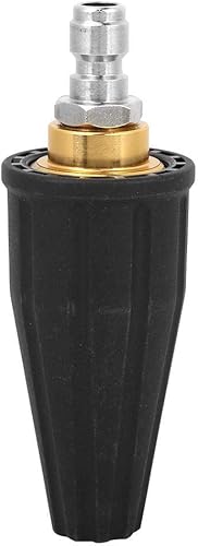 Miniatura 2 de Boquilla de lavadora a presión giratoria turbo de 3600 PSI  Conexión rápida de 14 pulgadas para limpieza de hormigón, ladrillos y calzadas