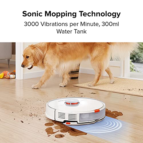 roborock S7 Robot Vacuum and Mop, 2500PA Suction & Sonic Mop