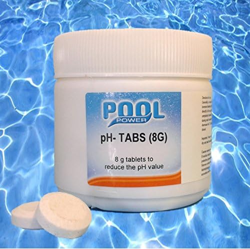 Pool Power pH Minus Tablets (8g) - 80 Tablets per Jar