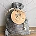 100PCS Handmade Kraft Paper Hang Tags - Round Craft Gift Tags with Natural Jute Twine - Perfect for Arts & Crafts DIY Gift Decorations