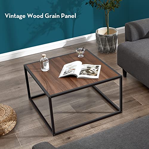 Saygoer Coffee Table And Console Table, Walnut #TOP3