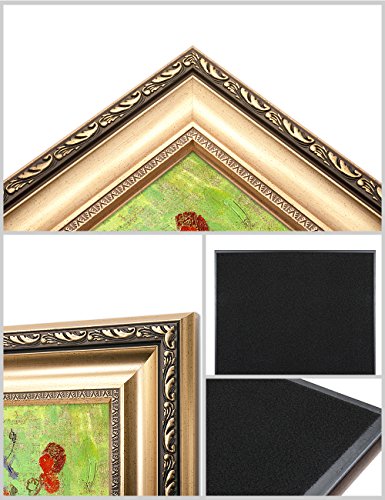 Decorarts - Red Poppies And Daisies, Vincent Van Gogh Art Reproduction. Giclee Prints Match With Golden Framed For Wall Decor. Picture Size: 20X16 In, Framed Size: 26X22 In #TOP3