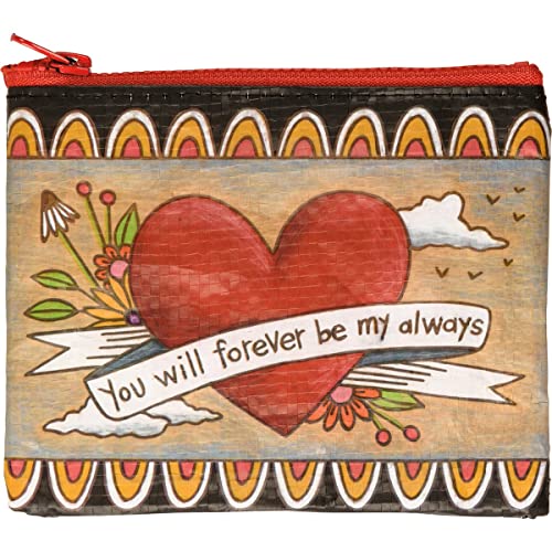 Primitives by Kathy You Will Forever Be My Always Zipper Wallet2