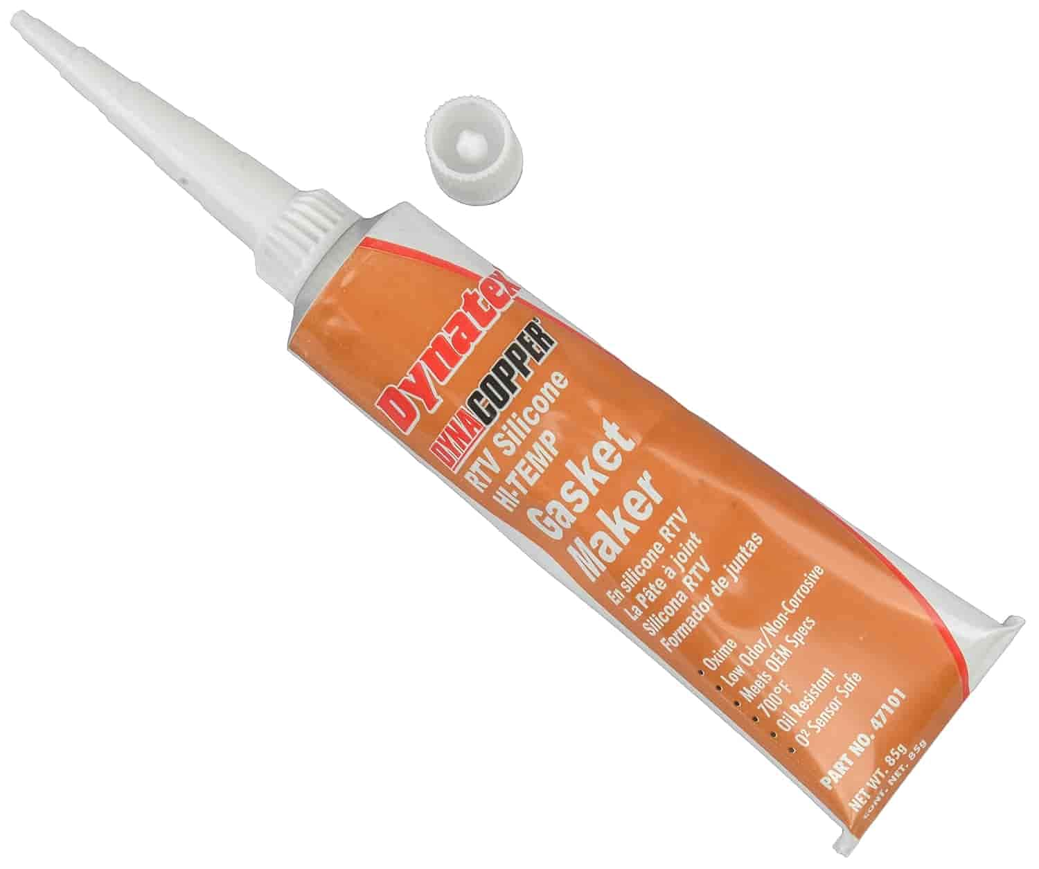 JEGS Copper RTV | Temperature Resistant Up To 700 Degrees Fahrenheit | Made In USA | 3 oz Tube