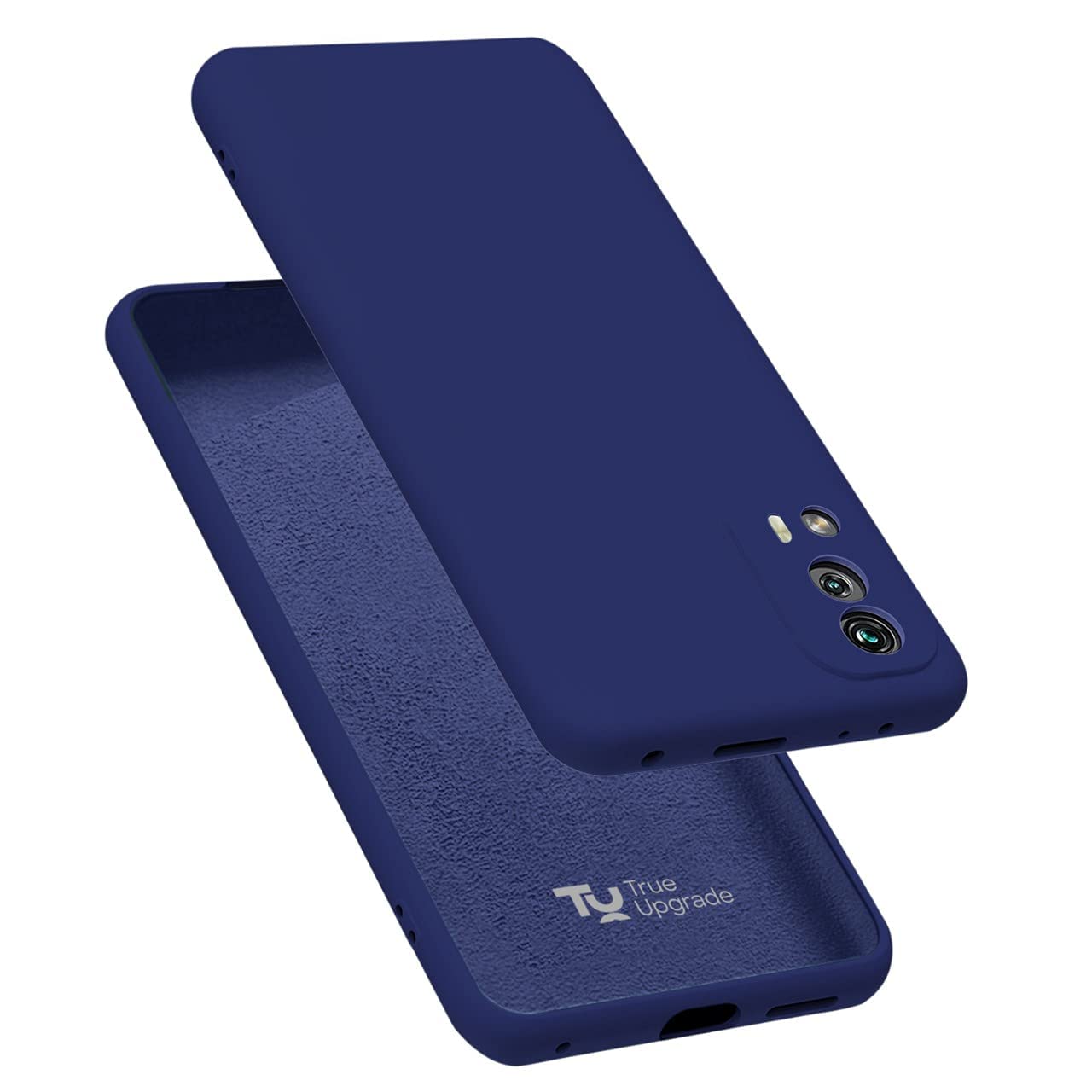 TRUEUPGRADE Back Cover Case for iQOO Z3 5G Back Cover Case | Soft Silicon Rubberised Cover | Protective Sleek Profile | Camera Protection Bump Back Case for iQOO Z3 5G (Blue) (B0BTQT41B8) Amazon Price History, Amazon Price Tracker