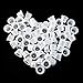 Wormhole Tattoo Ink Caps for Tattooing Mixed Tattoo Ink Cups Disposable Pigment Cups 300pcs #9 Small #13 Medium #16 Large