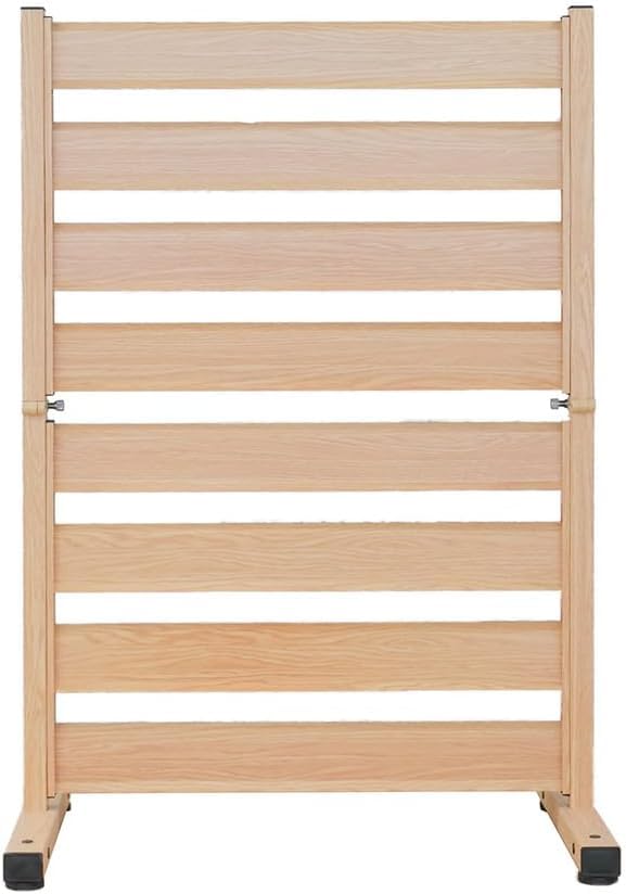 Amazon | たためる 木目調 アルミフェンス 幅60cm 高90cm 置くだけ
