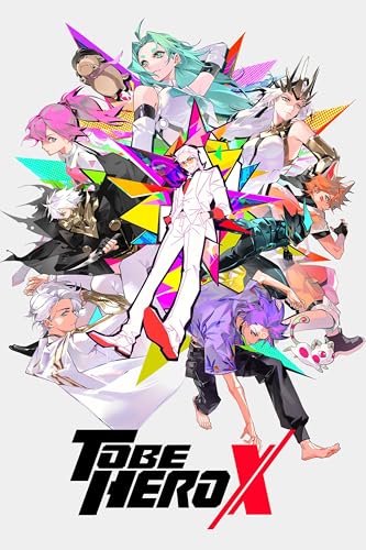 Image of To Be Hero X (2025) Animated TV Show Poster Framed or Unframed Glossy Poster (A3 297 × 420 mm Black Framed)