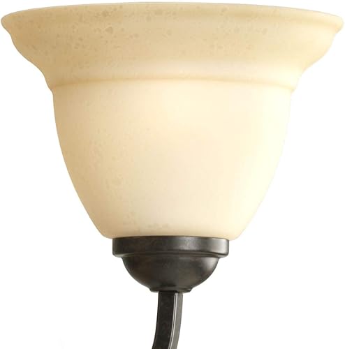 Miniatura 9 de Progress Lighting P4417-77 - Lámpara de araña Torino de 6 niveles bronce forjado Bronce, Nickel