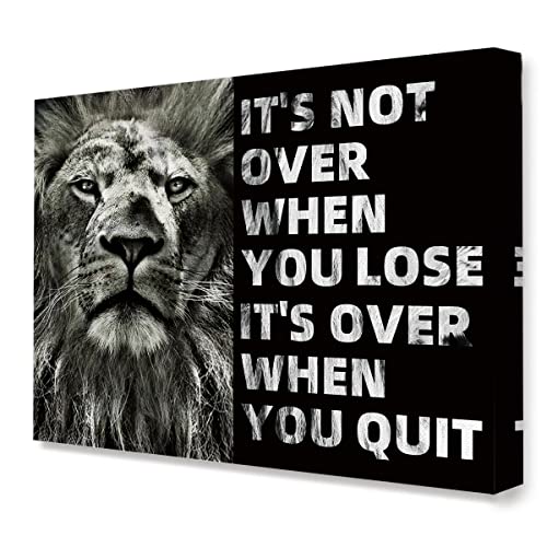 Enhance Your Personal Growth Journey with These Amazon India Finds 31 LISTNGBO Lion Office Wall Art, Inspirational Wall Art Decor, Moti...