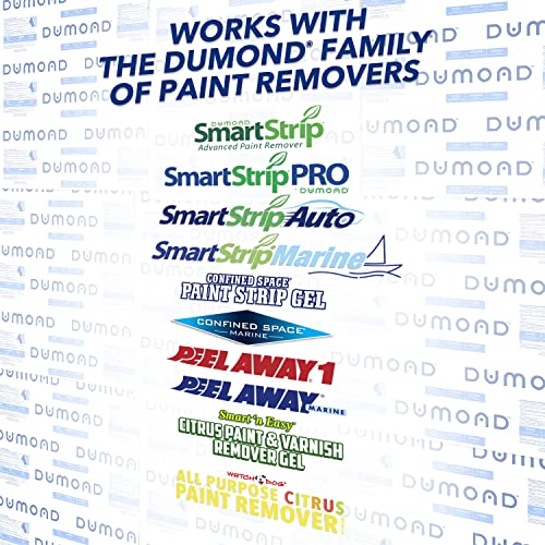 Dumond Laminated Paper PRO- Speeds up Paint Removal and Captures Airborne Dust, Debris & Lead Paint Flakes, Easy Disposal of All Paint Residue, Non-Toxic, Safe (3 Sheets/Pack)