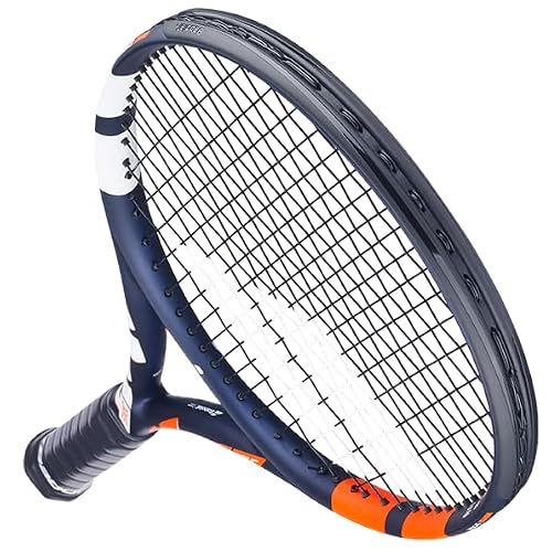 Babolat Boost Drive Strung Tennis Racquet, Blue (4 1/4\" Grip)