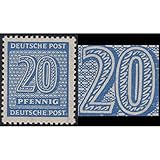 Goldhahn Markenqualität Goldhahn SBZ Nr. 134 I postfrisch ** Plattenfehler Briefmarken für Sammler