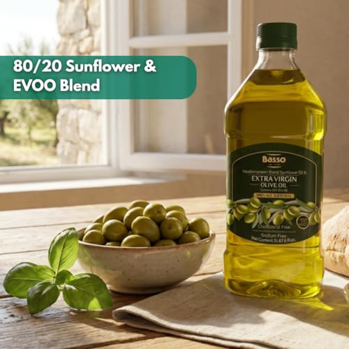 BASSO 1904 - Mezcla de Aceite de Oliva y Girasol 2L miniatura 4