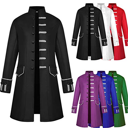 Veste tailcoat steampunk homme au design victorien et finitions BaronHong