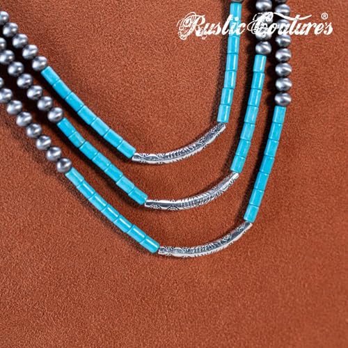 Image of Montana West Rustic Couture's Western Jewelry Set for Women Cowgirl Vintage Western Necklace Earring