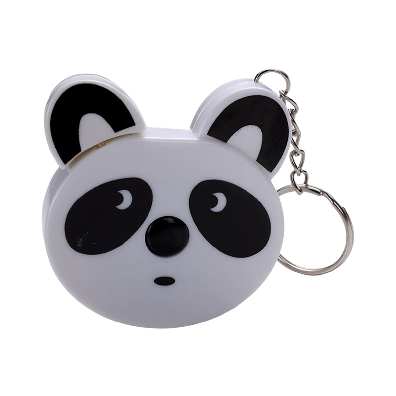 Buxuaaaa Panda Dense Retractile Keychain King 1.5M Abs Pvc Glassfiber Building Animal Theme Plan For School Undertakings Automatic Retractile Tape Measure
