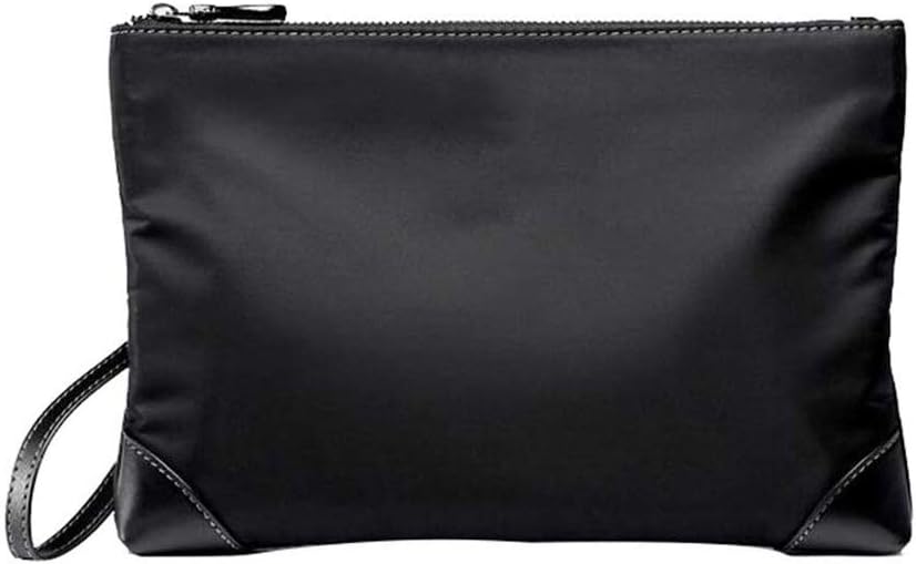 Men's handbags ，Leather Bag Handbag Organizer Super Slim Anti theft Checkbook Wallet Card Case