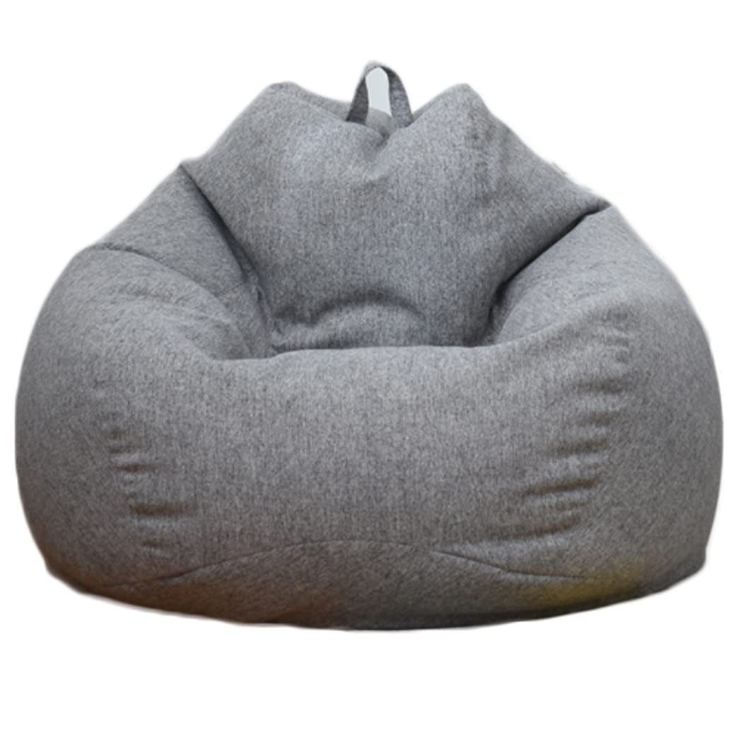 Bean Bag Chair Cover (No Filler) for Kids and Adults, Stuffed Animal Storage Bean Bag Chair, Washable Soft Corduroy Stuffable Sturdy Zipper Storage Beanbag Case, Sack Bean Bag for Adults,Kids,Teens