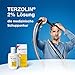 Terzolin 2% Lösung – die medizinische Schuppen-Kur zur Behandlung des ursächlichen Schuppenpilzes, mit Ketoconazol; 60 ml Flasche