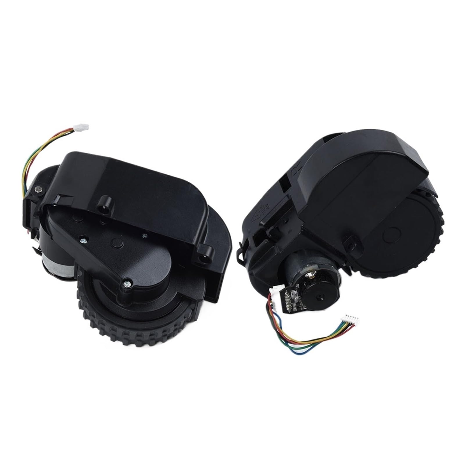 NUCBCULWP Vacuum Cleaner Accessory，Compatible For RoboVac，11 11C ，Compatible For Conga，Compatible For Excellence ，990 ，Robot Vacuum Cleaner Wheel Parts With Motor(2pcs L+R)
