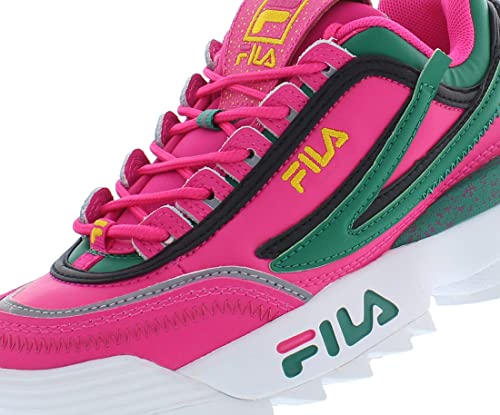 Fila Disruptor II EXP (Big Kid) Pink Glow/Ultramarine Green/Gold Fusion 6.5 Big Kid M2