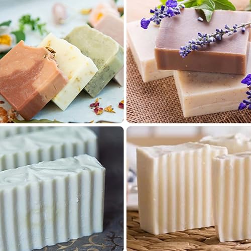 Image of MoldBerry Silicone Loaf Soap Mold | Rectangle Soap Making Mould for Cold Process & Melt and Pour Soap | Flexible, Non-Stick, Heat-Resistant Silicone Soap Mould for Homemade Craft Soaps - Pack of 1