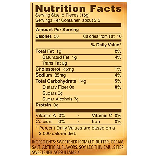 Werther's Original Hard Sugar Free Caramel Minis Candy, 1.48 Oz Boxes (Pack Of 48) #TOP4