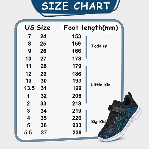 YHOON Boys Girls Shoes Kids Sneakers Breathable Athletic Running Tennis Shoes for Toddler/Little Kid/Big Kid2