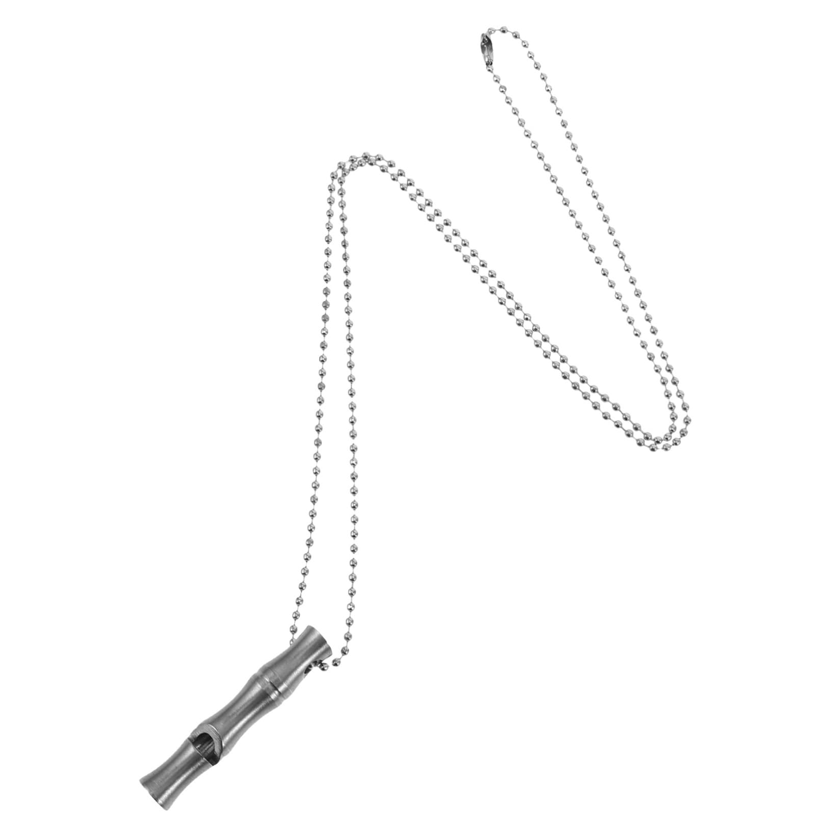 Totority Portable Stainless Steel Whistle for Camping Hiking Dog Training Emergency Situations Loud and Durable Signal Whistle