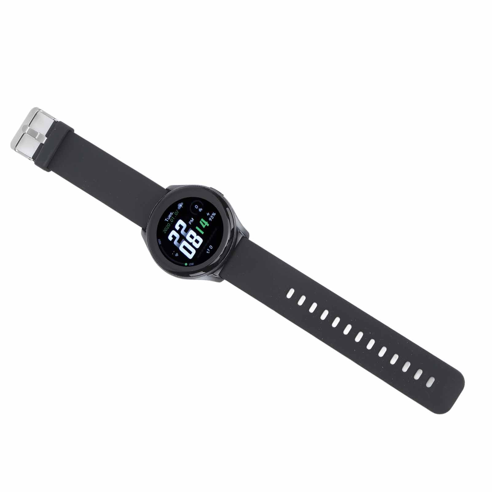 Changor Reloj Inteligente Bluetooth Sports Fitness Tracker Diseño Elegante para Actividades Al Aire 1,28 Pulgadas Redondo IP68 Resistente Al Agua