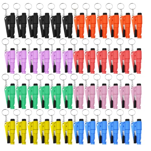 Image of 48 Pcs Car Window Breaker Key Chains