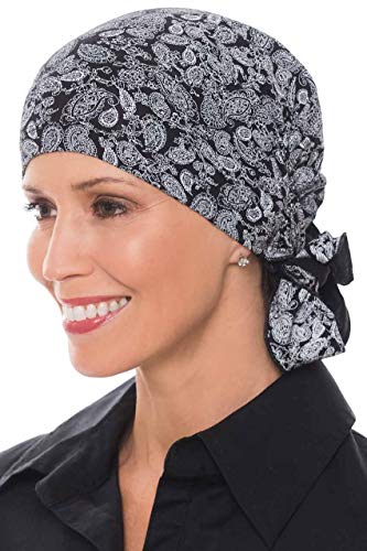Cardani Easy On Pre Tied Head Scarf | Cancer Chemo Scarves Luxury Bamboo