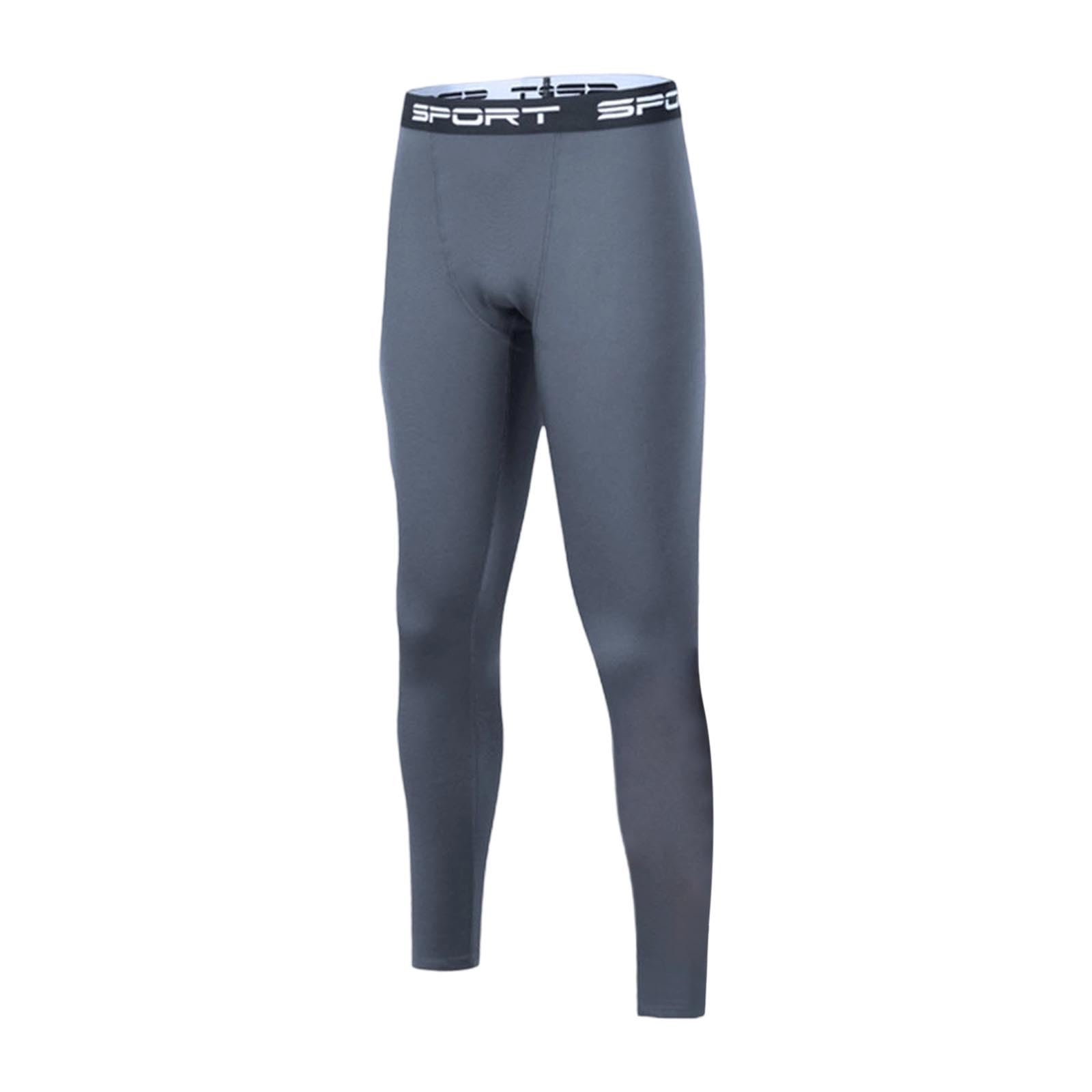 Mens Winter Thermal Joggers Fleece Lined Slim Fit Pants for Running Skiing Athletic Fit Sweatpants